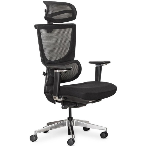 Фото - Кресло офисное Mealux S8 Air Fabric Black (HF-S8P F/B)